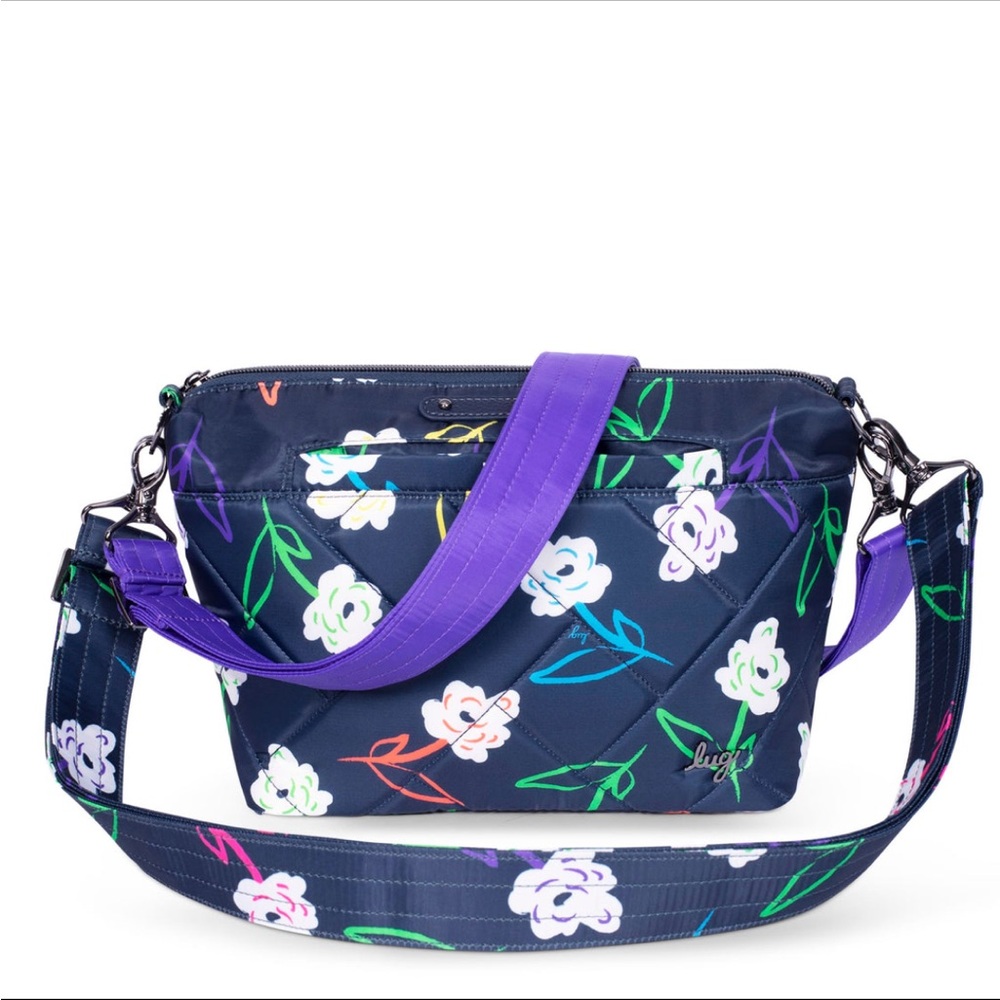 LUG FLARE 2. Crossbody bag with charm holder